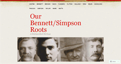 Desktop Screenshot of bennettsimpson.wordpress.com