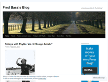 Tablet Screenshot of fredbass.wordpress.com