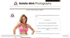 Desktop Screenshot of natalieminh.wordpress.com