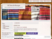 Tablet Screenshot of hitonadeburque.wordpress.com