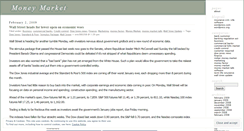 Desktop Screenshot of moneymarkettalk.wordpress.com
