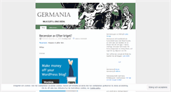 Desktop Screenshot of germaniablogg.wordpress.com