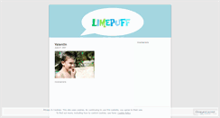 Desktop Screenshot of limepuff.wordpress.com