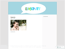 Tablet Screenshot of limepuff.wordpress.com