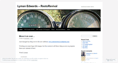 Desktop Screenshot of lymanedwards.wordpress.com