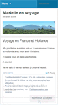 Mobile Screenshot of marielleenvoyage.wordpress.com