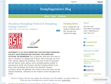 Tablet Screenshot of dumplingstation.wordpress.com