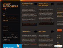 Tablet Screenshot of crashphotography.wordpress.com