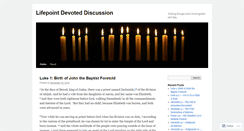 Desktop Screenshot of devotedblog.wordpress.com