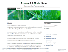 Tablet Screenshot of gloriajilava.wordpress.com