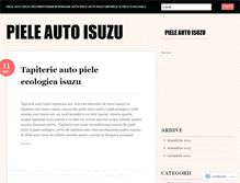 Tablet Screenshot of pieleautoisuzu.wordpress.com