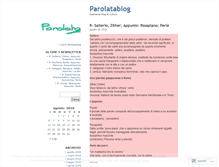 Tablet Screenshot of parolatablog.wordpress.com