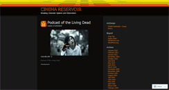 Desktop Screenshot of cinemareservoir.wordpress.com