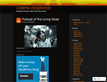 Tablet Screenshot of cinemareservoir.wordpress.com