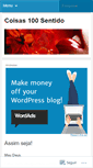 Mobile Screenshot of coisas100sentido.wordpress.com