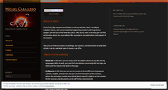 Desktop Screenshot of miguelcaballerosierra.wordpress.com