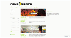 Desktop Screenshot of caixadireita.wordpress.com