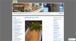 Desktop Screenshot of cocineando.wordpress.com