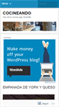 Mobile Screenshot of cocineando.wordpress.com