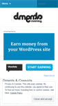 Mobile Screenshot of dments.wordpress.com