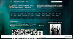 Desktop Screenshot of jcvolotao.wordpress.com