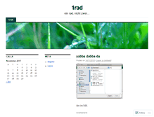 Tablet Screenshot of 1rad.wordpress.com