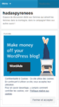 Mobile Screenshot of hadaspyrenees.wordpress.com