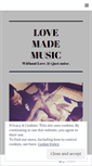 Mobile Screenshot of lovemademusic.wordpress.com