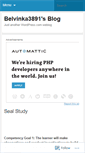 Mobile Screenshot of belvinka3891.wordpress.com
