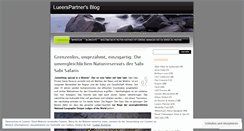 Desktop Screenshot of lueerspartner.wordpress.com