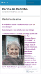 Mobile Screenshot of carlosdocatimbo.wordpress.com