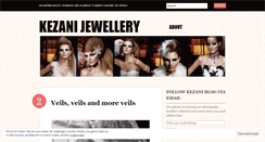 Desktop Screenshot of kezanijewellery.wordpress.com