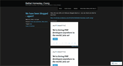 Desktop Screenshot of bethelhomestay.wordpress.com