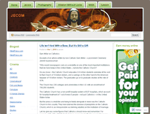 Tablet Screenshot of jecom.wordpress.com