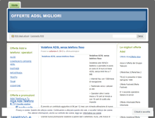 Tablet Screenshot of offerteadslmigliori.wordpress.com