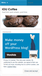 Mobile Screenshot of ioucoffee.wordpress.com