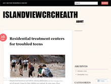 Tablet Screenshot of islandviewcrchealth.wordpress.com