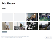 Tablet Screenshot of latentimagesal.wordpress.com