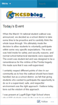 Mobile Screenshot of kcsdblog.wordpress.com