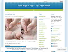 Tablet Screenshot of kerryclawson.wordpress.com