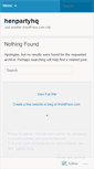 Mobile Screenshot of henpartyhq.wordpress.com