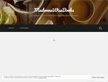 Tablet Screenshot of madonnawisebooks.wordpress.com