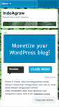 Mobile Screenshot of indoagrow.wordpress.com