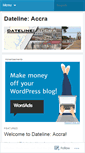 Mobile Screenshot of datelineaccra.wordpress.com