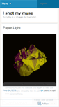 Mobile Screenshot of ishotmymuse.wordpress.com