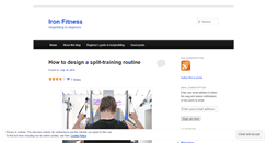 Desktop Screenshot of ironnsimba.wordpress.com