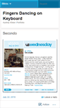 Mobile Screenshot of dancingfingers.wordpress.com