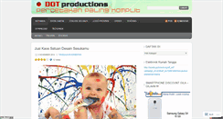 Desktop Screenshot of dotproductions.wordpress.com