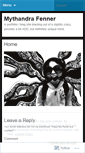 Mobile Screenshot of mythandrafenner.wordpress.com