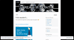 Desktop Screenshot of greatdiplomatsofficial.wordpress.com